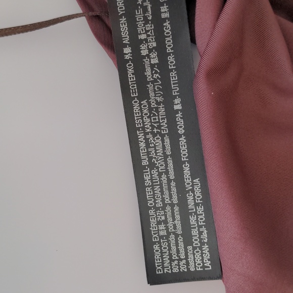 Zara brown one piece swimsuit,New, Small - Picture 10 of 12